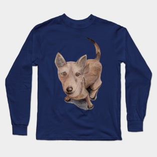 Koda's puppy dog eyes Long Sleeve T-Shirt